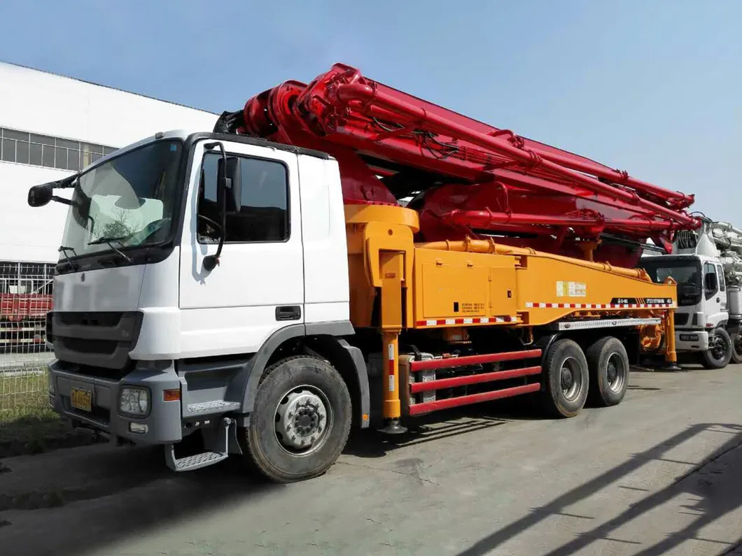 Popular Brand 49m Truck Boom Mounted Concrete Pump Truck Syg5340thb 490c-10