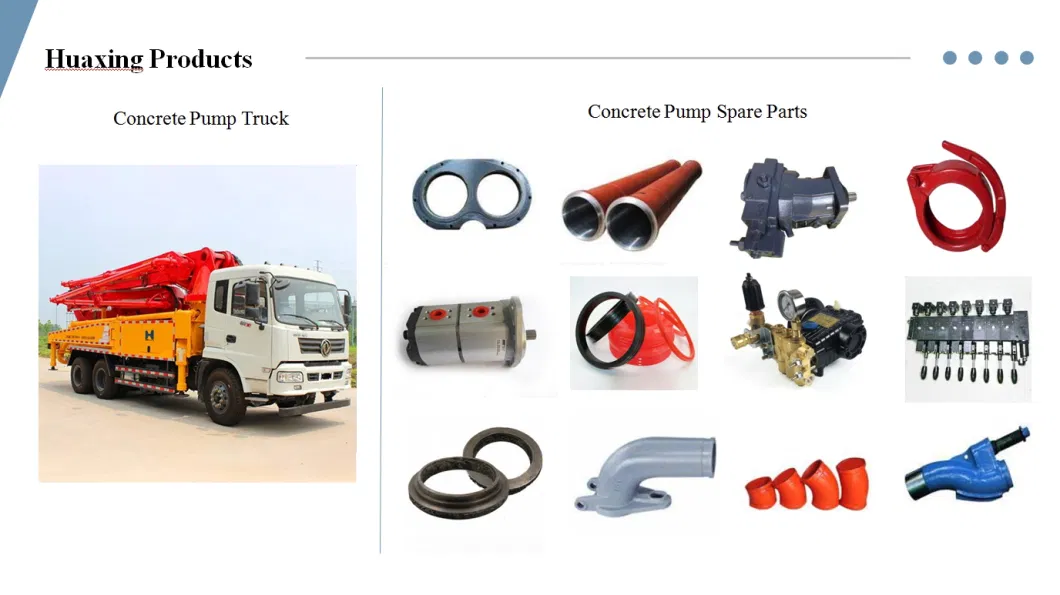 Concrete Mixer and Cement Pump Machine Parts for Sale