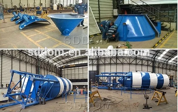 Powder Cement Silo for Construction Machine/Concrete Mixing Plant