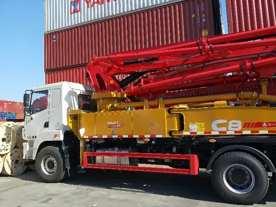 Camion de pompe à béton monté sur flèche de camion de marque populaire 49m Syg5340thb 490c