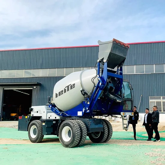 Chine Camion malaxeur Leite Fabricant 1 à 6 Cbm Petit mini malaxeur à béton à chargement automatique avec prix de la machine de malaxeur à béton hydraulique à vendre